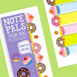 Ooly Note Pals Yapışkanlı Etiket Seti - Donuts & Cupcakes
