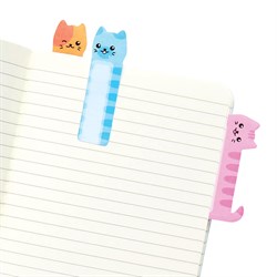 Ooly Note Pals Yapışkanlı Etiket Seti - Cat Parade