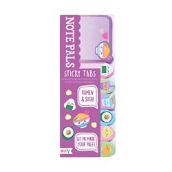 Ooly Note Pals Yapışkanlı Etiket Seti - Ramen and Sushi