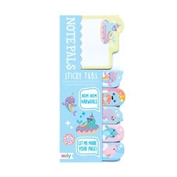 Ooly Note Pals Yapışkanlı Etiket Seti - Nom Nom Narwhals