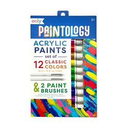 Ooly Paintology Akrilik 12’li Boya Seti - Klasik Renkler