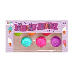 Ooly Petite Sweets Ice Cream 6lı Kokulu Silgi Seti