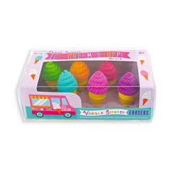 Ooly Petite Sweets Ice Cream 6lı Kokulu Silgi Seti