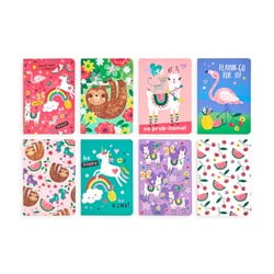 Ooly Pocket Pal Mini 8li Defter Seti - Funtastic Friends