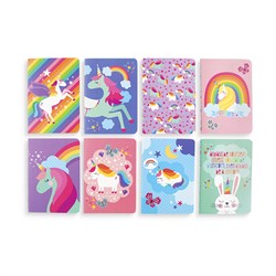 Ooly Pocket Pal Mini 8li Defter Seti - Unique Unicorns
