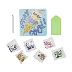 Ooly Razzle Dazzle Mini Kristal Sanat Seti - Cool Dream
