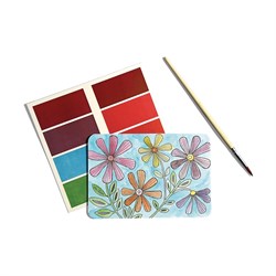 Ooly Scenic Hues Sulu Boya Sanat Seti - Flowers and Gardens