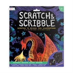 Ooly Scratch & Scribble - Fantastic Dragon