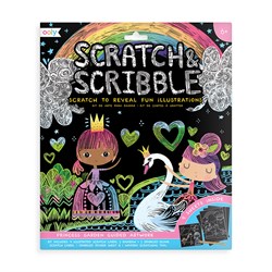 Ooly Scratch & Scribble - Princess Garden