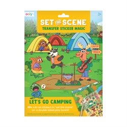Ooly Set The Scene Transfer Çıkartma Seti - Let’s Go Camping