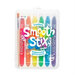 Ooly Smooth Stix Sulu Boya Efektli 6lı Jel Boya Kalemi