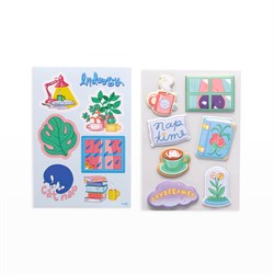 Ooly Sticker Stash Çıkartma Seti - Indoorsy