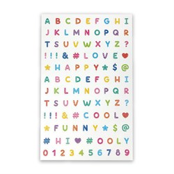 Ooly Stickiville Çıkartmalar - Alphabets
