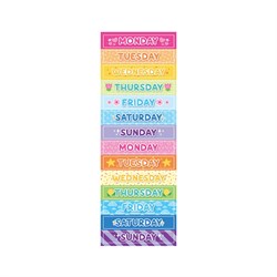 Ooly Stickiville Çıkartmalar - Days of the Week
