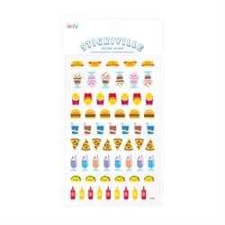Ooly Stickiville Çıkartmalar - Fast Food