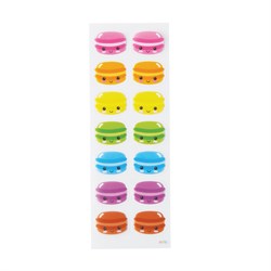 Ooly Stickiville Çıkartmalar - Happy Macarons