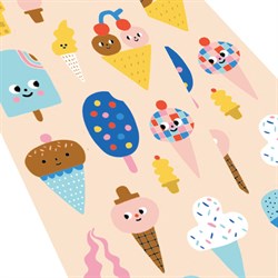Ooly Stickiville Çıkartmalar - Ice Cream