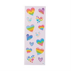 Ooly Stickiville Çıkartmalar - Rainbow Hearts