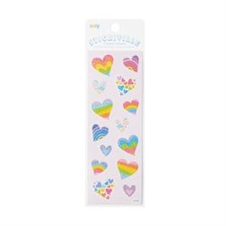 Ooly Stickiville Çıkartmalar - Rainbow Hearts