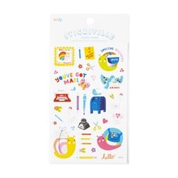 Ooly Stickiville Çıkartmalar - Snail Mail