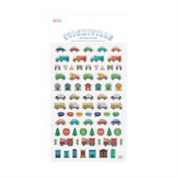Ooly Stickiville Çıkartmalar - Workin Wheels