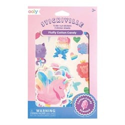 Ooly Stickiville Kokulu Çıkartmalar - Fluffy Cotton Candy