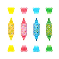 Ooly Sugar Joy Kokulu Çift Uçlu 4’lü Highlighter