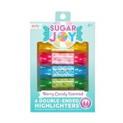 Ooly Sugar Joy Kokulu Çift Uçlu 4’lü Highlighter