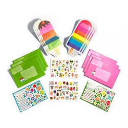 Ooly Tiny Tadas! Not Kartları ve Çıkartma Seti - Sweet Treats