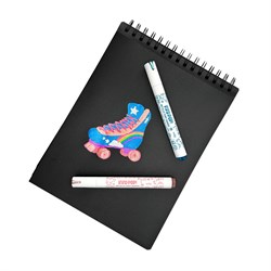 Ooly Vivid Pop! Su Bazlı 8’li Keçeli Kalem - Metalik