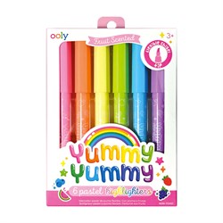 Ooly Yummy Yummy Kokulu Pastel 6’lı Highlighter Kalem