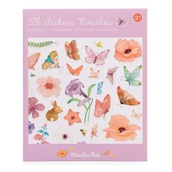 Pack of 108 stickers Les Rosalies