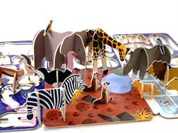 Playpress - Story Playset - Savannah Animals