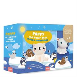 Poppy the Polar Bear Chases Snowflakes