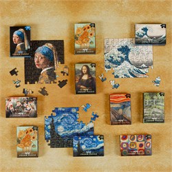 Professor Puzzle - 50 Parça Mini Puzzle Display - Sanat Eserleri