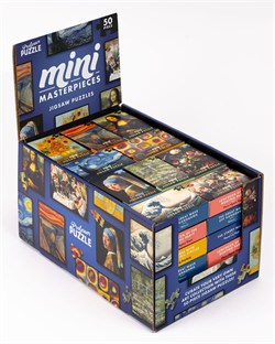 Professor Puzzle - 50 Parça Mini Puzzle Display - Sanat Eserleri