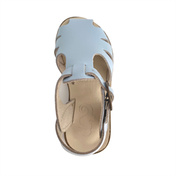 Samphire Earwyn Ruvex Blue Ciel - Açık  Mavi Deri Çocuk Sandaleti