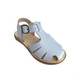 Samphire Earwyn Ruvex Blue Ciel - Açık  Mavi Deri Çocuk Sandaleti