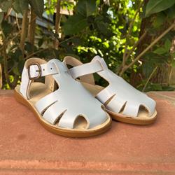 Samphire Earwyn Ruvex Blue Ciel - Açık  Mavi Deri Çocuk Sandaleti