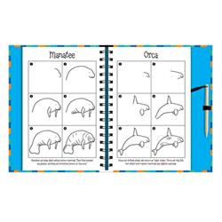 Scratch And Draw - Ocean Animals