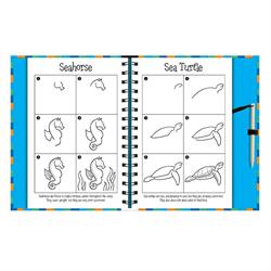 Scratch And Draw - Ocean Animals