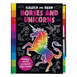 Scratch and Draw - Unicorns and Horses too