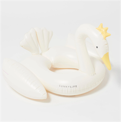 SunnyLife Prenses Kuğu Çocuk Şişme Deniz ve Havuz Simidi