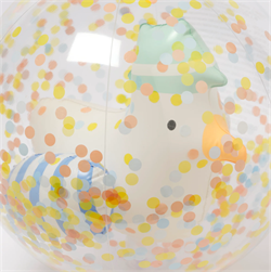 SunnyLife Şişme Plaj Topu 3D Blue Stripe