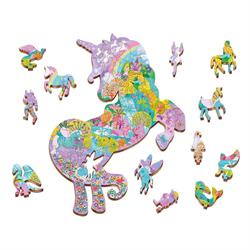 Ahşap Puzzle - Unicorn