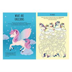 Sticker ve Aktivite Kitabı - Unicorn