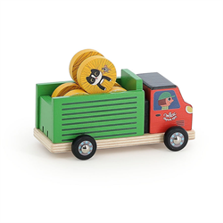 Vilac - Ahşap Aktivite Oyuncağı - Çiftlik