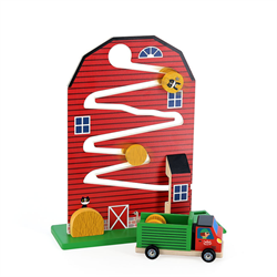 Vilac - Ahşap Aktivite Oyuncağı - Çiftlik
