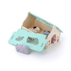 Vilac - Ahşap Evcil Hayvanlar Evi Eşleştirme