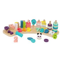 Vilac - Early learning toy 1,2,3… - Ahşaptan Öğrenme Oyunu 1,2,3,…